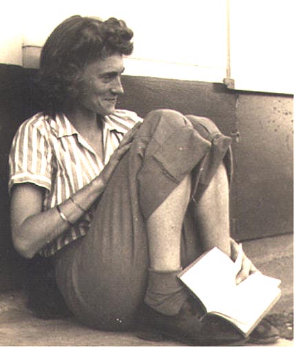 Mabel Rawlinson at Camp Davis